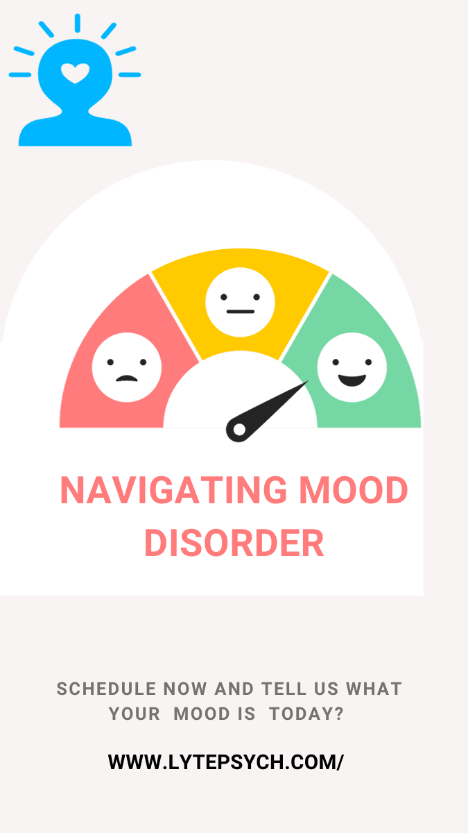 Mood disorder is defined as a pervasive and sustained feeling tone that is endured internally, and that impacts nearly all aspects of a person's behavior in the external world